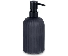 Muilo dozatoriaus stiklas juodas 400 ml