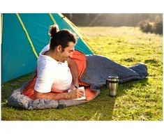 Mummy Tourist Camping miegmaišis miegui po BESTWAY Hiberhide palapine