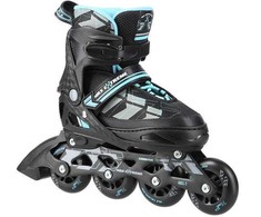 NA11002 Juodas/MĖLYNAS DYDIS. M (35-38) NILS EXTREME INLINE pačiūžos