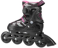 NA11002 Juodas/PURPURINĖS DYDIS. M (35-38) NILS EXTREME INLINE pačiūžos