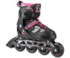 NA11002 Juodas/PURPURINĖS DYDIS. M (35-38) NILS EXTREME INLINE pačiūžos