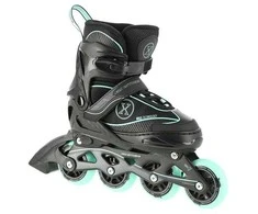 NA11008 Juodas-MINT DYDIS. L (39-42) NILS EXTREME INLINE pačiūžos