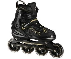 NA1128 Juodas IR AUKSAS DYDIS. XL(43-45) NILS EXTREME INLINE pačiūžos