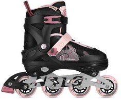 NA13808 COSMO INLINE pačiūžos, ROZINĖS DYDŽIO. M(34-37) NILS EXTREME