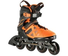NA14112 JUODAI ORANŽINIS DYDIS. 42 NILS EXTREME INLINE RIUDŽIAI