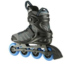 NA14217 Juodas-MĖLYNAS DYDIS. 39 NILS EXTREME INLINE RIUDŽIAI