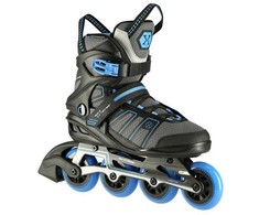NA14217 Juodas-MĖLYNAS DYDIS. 42 NILS EXTREME INLINE RIUDŽIAI