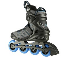 NA14217 Juodas-MĖLYNAS DYDIS. 42 NILS EXTREME INLINE RIUDŽIAI