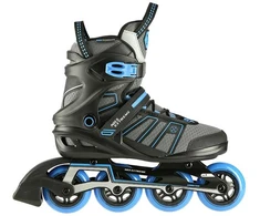 NA14217 Juodas-MĖLYNAS DYDIS. 45 NILS EXTREME INLINE RIUDŽIAI