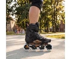 NA1601 SLALOMO RIEDUTĖS SLAYD JUODOS, 47 DYDIS, NILS EXTREME