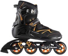 NA9022 JUODOS/ORANŽINĖS 40 DYDŽIO NILS EXTREME INLINE pačiūžos