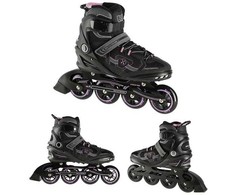NA9157 Juodas-PURPURINĖS DYDIS. 44 NILS EXTREME INLINE RIUDŽIAI