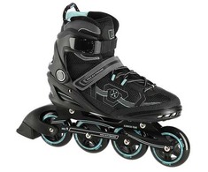 NA9157 JUODOS IR MĖTINĖS DYDŽIO. 40 NILS EXTREME INLINE pačiūžos