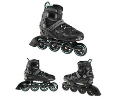 NA9157 JUODOS IR MĖTINĖS DYDŽIO. 40 NILS EXTREME INLINE pačiūžos