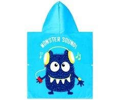 NAR20 MONSTER NILS AQUA PONCHO RANKŠLUOSTIS