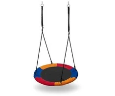 NB5003 MĖLYNAI RAUDONAI ORANŽINĖS SKSM.90 CM GANDRO LIZDŽIO SUKUPĖJŲ STOVYKLĖ