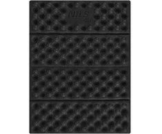 NC17105 STOVYKLĖS KILIMAS SĖDIMUI SU ALIUMINIU MINŠTU + IXPE 40 CM Juodas NILS CAMP