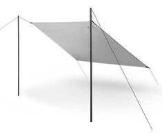 NC17111 TARP stovyklavimo audinys 230x140 CM Mėlynas NILS CAMP