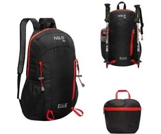 NC1724 EDGE BACKPACK Juodas 22L NILS CAMP