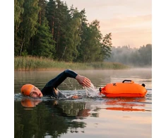 NC1772 Pripučiamas plaukimo plūduras 28 l oranžinis Nils Camp