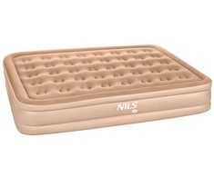 NC2808 DVIGUBAS KARALIAUS DYDŽIO ČIUŽINIS BEIGE + ELEKTRINIS SIurblys NILS CAMP