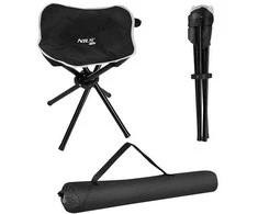 NC3010 Juodas TOURIST STOOL NILS CAMP