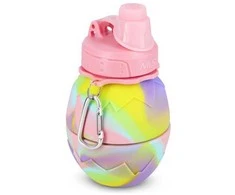 Gertuvė NC4102 SULANKSTAMAS SILIKONINIS BUTELIS, 700 ml ROŽINIS NILS