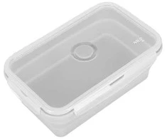 NC4105 KONTEINER / PIETŲ DĖŽĖ SULANKSTAMAS PILKAS 1200 ml NILS STOVYKLĖ