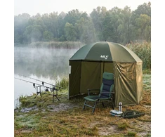 NC4702 Žvejybos skėtis su šoniniu skydu NILS CAMP