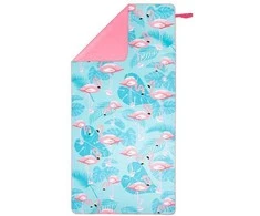NCR14 FLAMINGOS mikropluošto rankšluostis 160x80 cm NILS