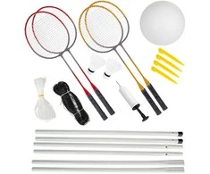 NERO 10IN1 BADMINTONO IR TINKLINIO RINKINYS