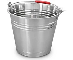 Nerūdijančio plieno maisto kibiras 5 l