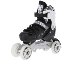 NH10905 4in1 Juodas DYDIS. M(35-38) INLINE RIUDŽIAI SU MATMENYS. THE NILS EXTREME HOCKEY SKY