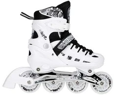NH10905 4in1 LED DYDIS. L(39-42) INLINE PAČIŪRĖS SU MATMENYS. THE NILS EXTREME HOCKEY SKY