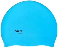 NQC BL02 MĖLYNAS SILIKONINIS KEPURĖLIS NILS AQUA