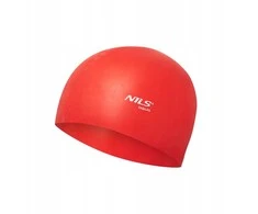 NQC VIENOS SPALVOS RD01 RAUDONAS SILIKONINIS KEPURĖLIS NILS AQUA