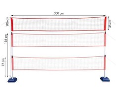 NT0300 TINKLAS SU TENISUI, BADMINTONUI, TINKLINIU NILS RINKINIU