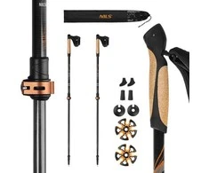 NW8613 NORDIC WALKING POLES CARBON FIBER NILS