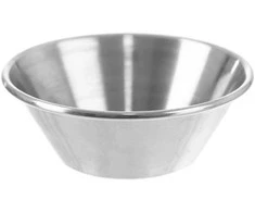 Padažų dubuo panardinamas plieno 6,5 cm, 40 ml