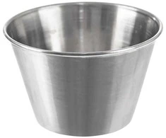 Padažų dubuo panardinamas plieno 9,5 cm, 240 ml