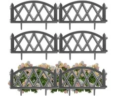 Palisade sodo tvora, grafito apvadas, komplekte 6 vnt. 50x30 cm