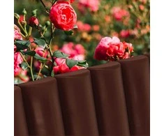 Palisade sodo tvoros apvadas vejos lysvėms apvadas rudas 25 cm