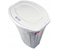 PALM skalbinių krepšelis 50 L Baltas