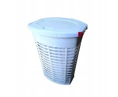 PALM skalbinių krepšelis 50 L Baltas