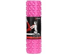 Pink FS205 Rožinis 45 CM FITNESS ROLLER / HMS ROLLER