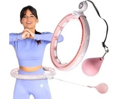 Pink HHM15 HULA HOP Rožinis SU MAGNETU IR SVORIU + HMS SKAITIKLIS
