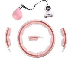 Pink HHM15 HULA HOP Rožinis SU MAGNETU IR SVORIU + HMS SKAITIKLIS