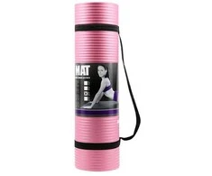 YM07 Rožinis YOGA MAT HMS