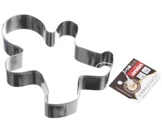 Plieninė konditerijos pjaustyklė / imbierinių sausainių formelė 10 cm