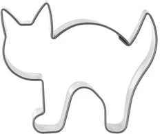 Plieninė konditerijos pjaustyklė / imbierinių sausainių pjaustyklė Kitty 6,5 cm